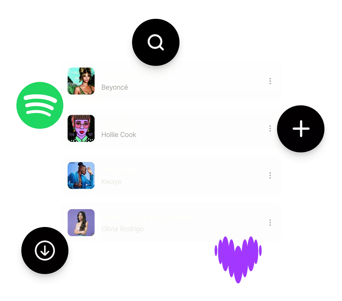 Soundsuit — import playlists from Spotify or Deezer