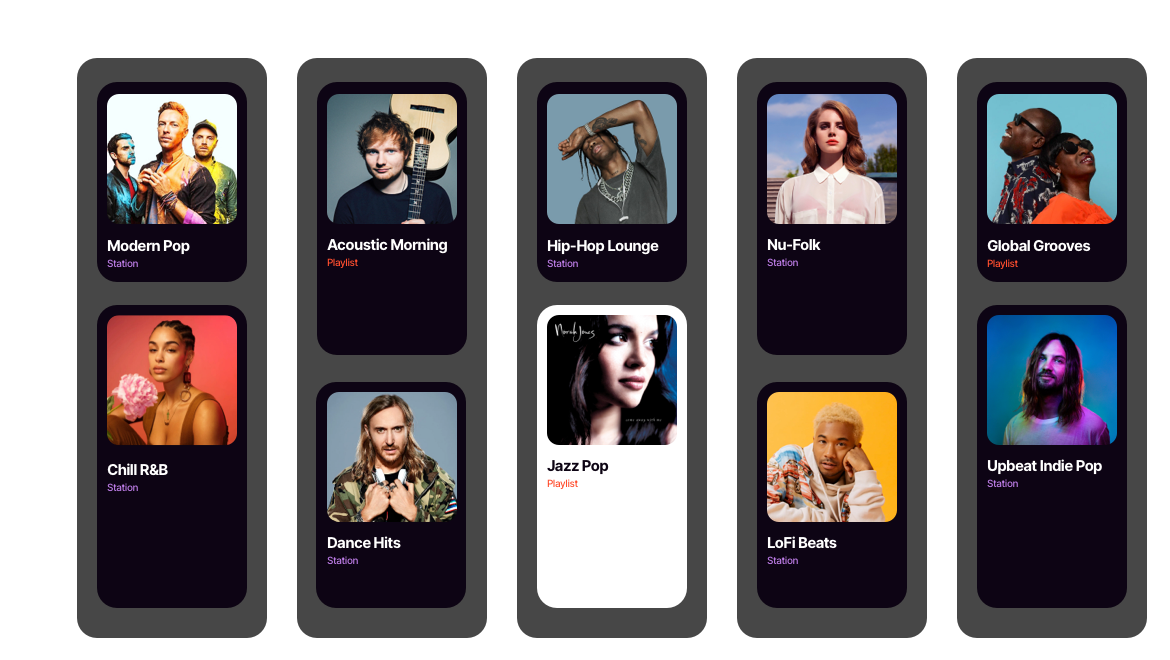 Soundsuit scheduling — assign music to time slots and days of the week