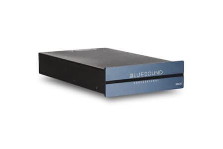 bluesound professional network streaming player streamer device compatible with soundsuit for best music sound systems for restaurants and stores
