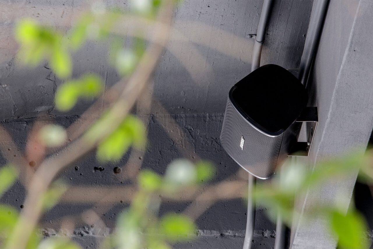 Enceintes Bose pro pour la musique de la combinaison de sons