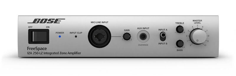 Amplificateur Bose pour entreprises hospitalité magasins cafés restaurants compatible avec soundsuit