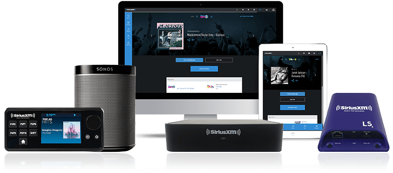 soundsuit im vergleich mit SiriusXM for business beste musikdienste für Gerchäfte