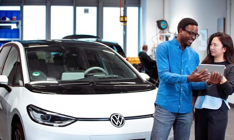 soundsuit music for office workplace co-working wit customer Volkswagen